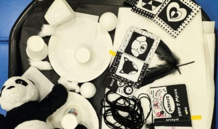 Black & White: estimulación visual para nuestros bebés